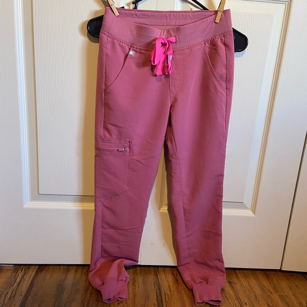 Limited Edition Breast Cancer Awareness Figs Joggers